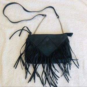 Small fringe purse